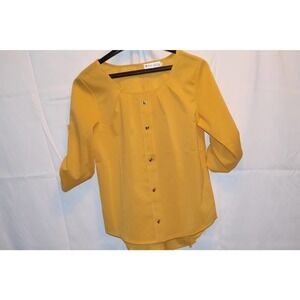 Mustard yellow top size small EUR size.